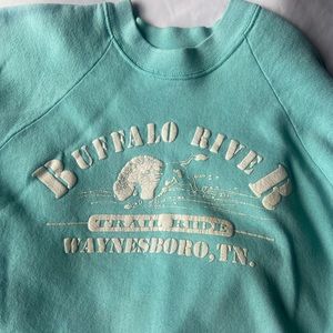 Vintage Buffalo River Crewneck Sweatshirt Size Large